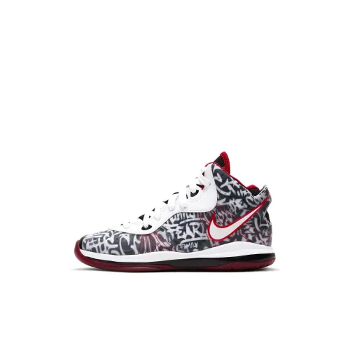 Nike Lebron 8 MID Топ Детские Баскетбольные Кроссовки Для Детей Дошкольные