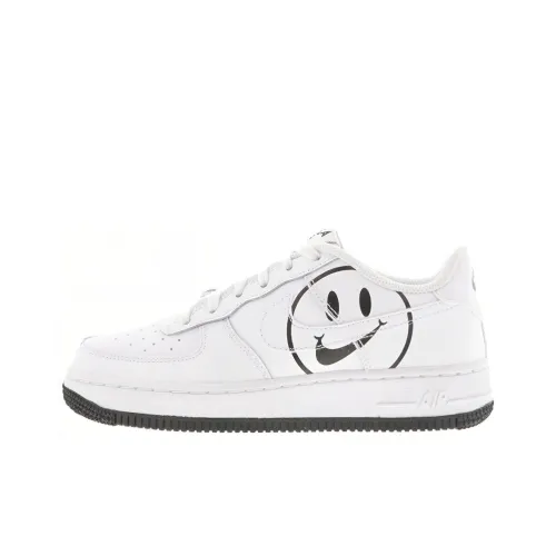 Nike Air FORCE 1 Have A Nike Day Смайлик Низкий Топ Детские Скейтбординги Снег