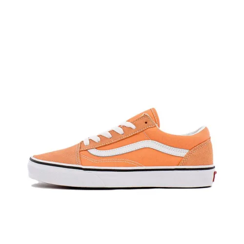 Vans Old Skool Collection Низкий Топ Детские Скейтбординги Апельсин Подростки