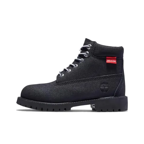 Timberland Детские кожаные сапоги для школьного возраста