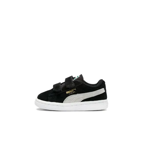 PUMA 2 Low Топ Обувь для малышей Черный белый Infant и Toddler