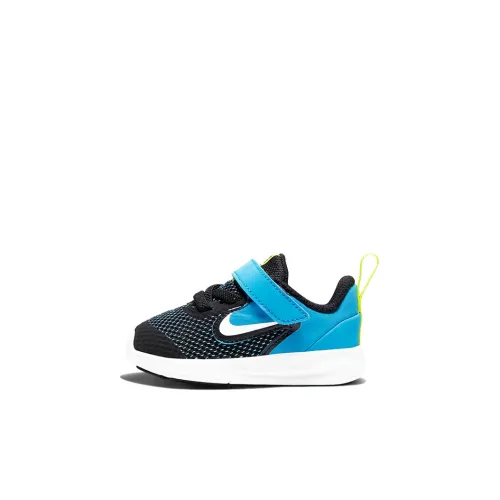 nike Downshifter 9 Low Топ Обувь для малышей Черный Синий Infant And Toddler