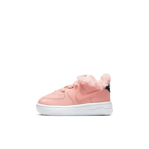 Nike Air FORCE 1 Vday Slip-resistant Low Топ Обувь для малышей Розовый Infant и Toddler