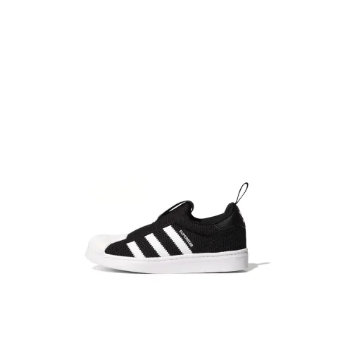 Adidas Originals SUPERSTAR 360 Low Топ Кроссовки для скейтбординга Черный Infant и Toddler