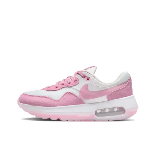 Nike Air Max MOTIF Low Топ Детские беговые кроссовки Розовый Подростки