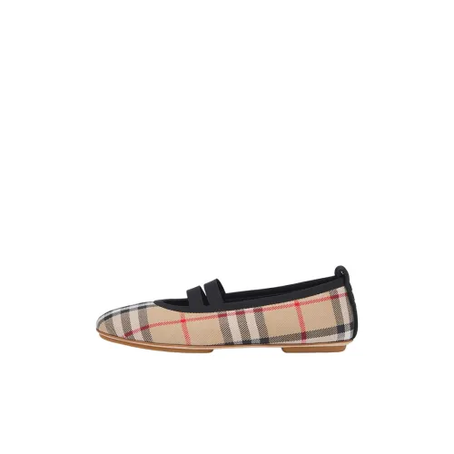 Burberry Винтаж House Low Топ Kids Lifestyle Shoes Бежевый Детский