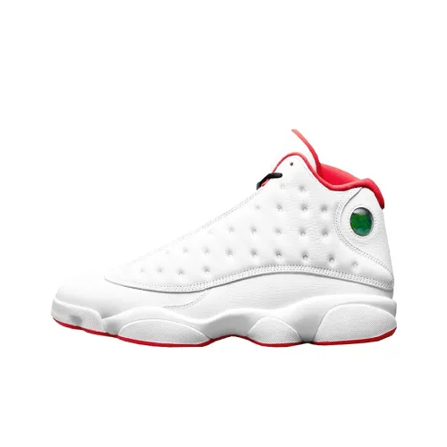 Jordan Air Jordan 13 HOF History OF Pilot High Top Детские баскетбольные кроссовки Белый Красный