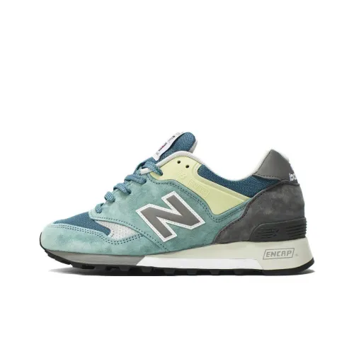 New Balance NB 577 Амортизация Износостойкий Низкий Топ Беговые кроссовки Унисекс Серый