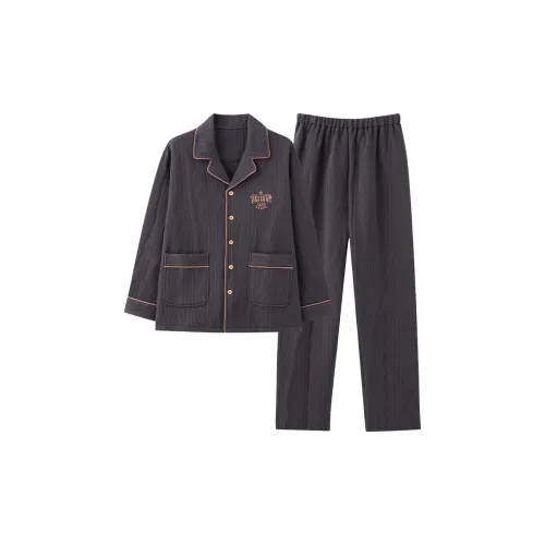 UAVAE ZJ LFT36004 Черный Мужской Пижамный Комплект