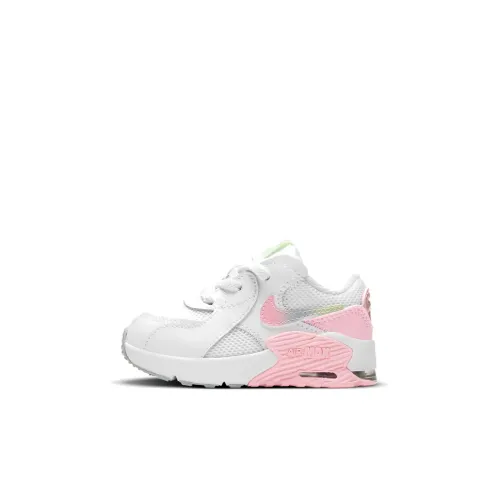 Nike Air Max Excee Аbrasion Resistant Низкий Топ Обувь для малышей Белый Розовый Infant и Toddler