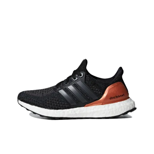 Adidas ULT Ultraboost J Амортизация Низкий Топ Детские Беговые Кроссовки Черный Медный Подростки
