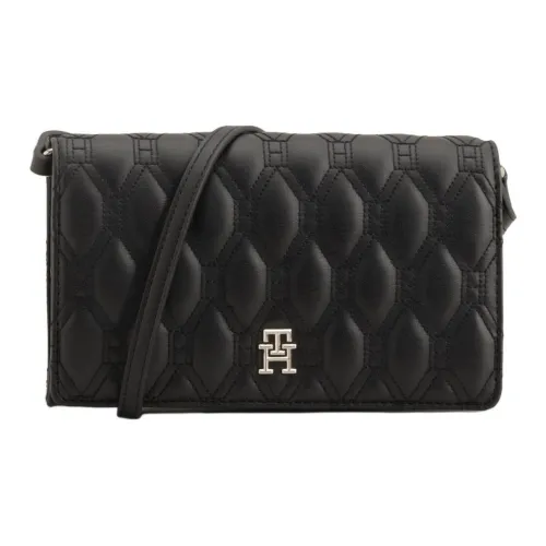 Tommy Hilfiger Полиуретан Сумка через плечо Женская Черная