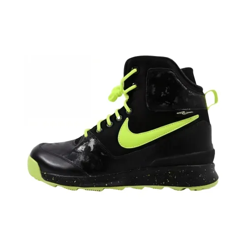 nike Tasis ACG Slip-resistant Anti KICK High Top Детская Туристическая Обувь Черная Подростки