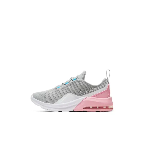 Nike Air Max Motion Амортизация Низкий Топ Беговые кроссовки Серый Розовый Для детей 3-7 лет