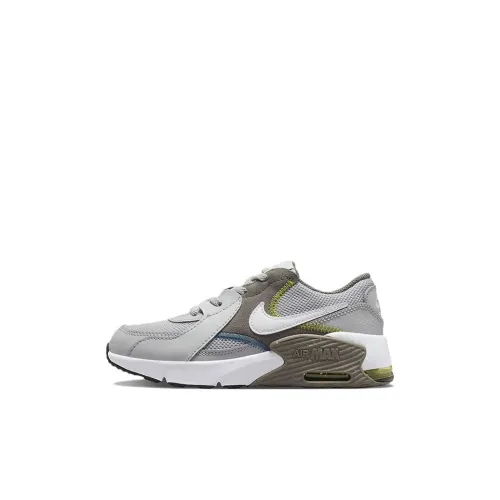 Nike Air Max Excee Kids Lifestyle Shoes Серый Зеленый Детские 3-7 лет