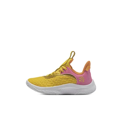 Under Armour Curry 9 Детские баскетбольные кроссовки Низкий Топ Предшкола