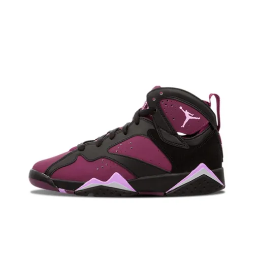 Jordan Air JORDAN 7 Детские баскетбольные кроссовки Высокий топ Школьный возраст