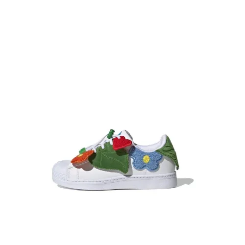 Adidas Originals SUPERSTAR 360 Детские Скейтбординги Низкий Топ Предшкола