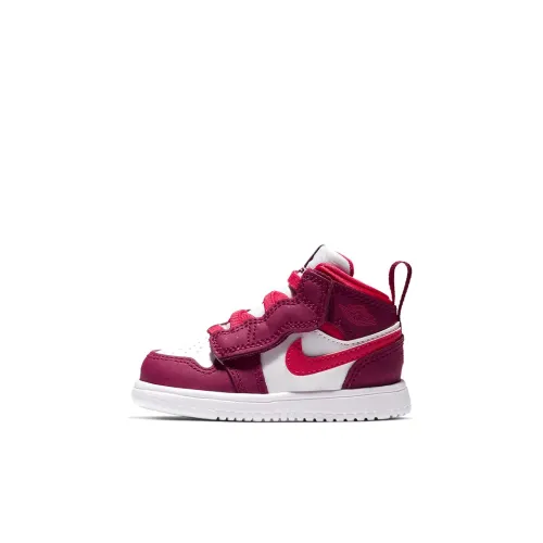 Jordan Air Jordan 1 MID Alt High Топ Обувь для малышей Розово-красный Infant And Toddler