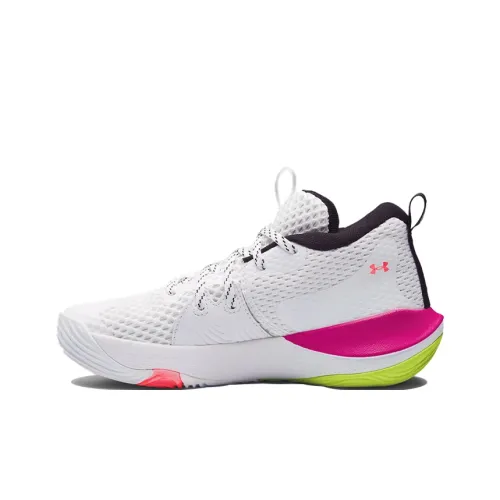 Under Armour Embiid 1 Детские баскетбольные кроссовки MID Топ Школьный возраст