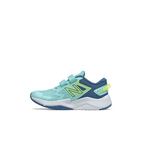 New Balance NB Rave RUN Series Наклеенный Низкий Топ Kids Lifestyle Shoes Синий Детский