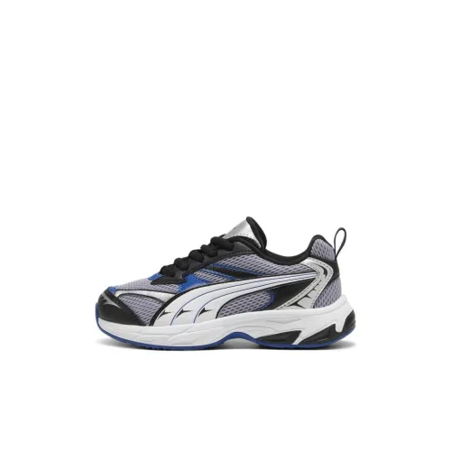 PUMA Morphic Ps Kids Lifestyle Shoes Серый Синий Черный для детей 3-7 лет