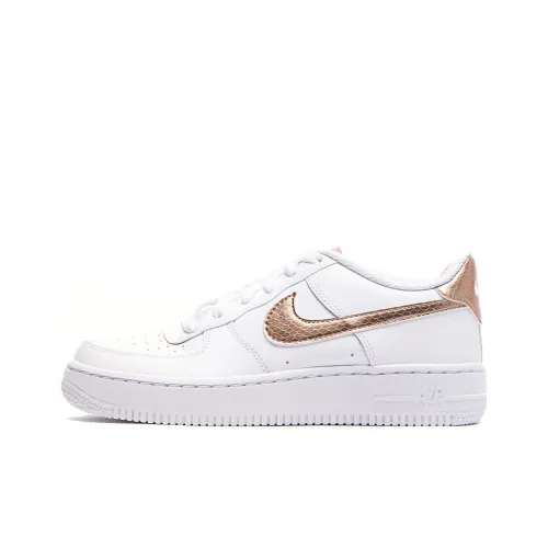 Nike Air Force 1 EP Slip-resistant Shock Absorbers Низкий Топ Детские Скейтбординги Медный Никелевый Сплав Подростки