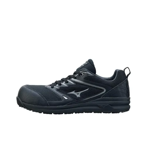 Mizuno Детская беговая обувь Низкий топ Черный Серебряный Школьный возраст