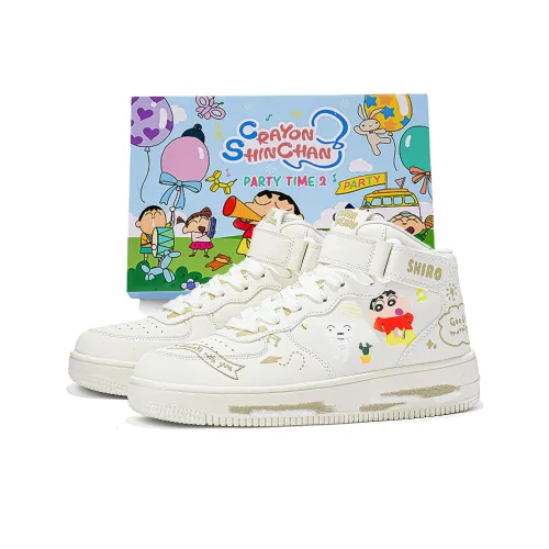 Crayon Shinchan Высокие Кроссовки для скейтбординга Унисекс Gift Box Set
