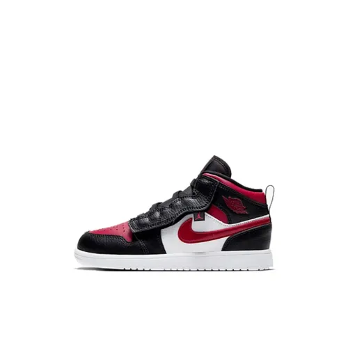 Jordan Air Jordan 1 MID Топ Детские баскетбольные кроссовки для детей 3-7 лет