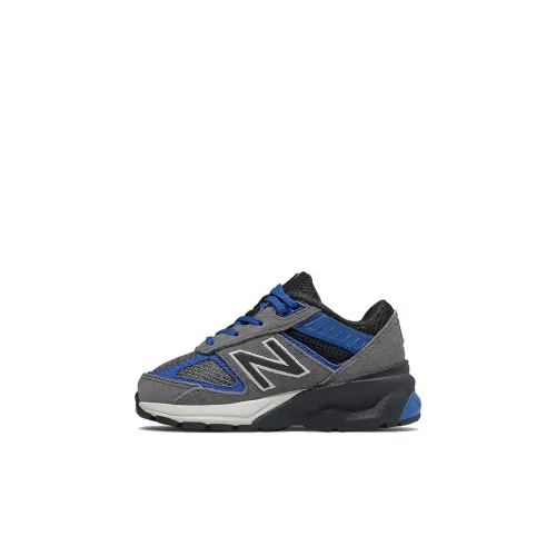 New Balance NB 990 V5 Противоскользящие Амортизирующие Устойчивые к истиранию Дышащие Низкие Беговые кроссовки для малышей и детей младшего возраста