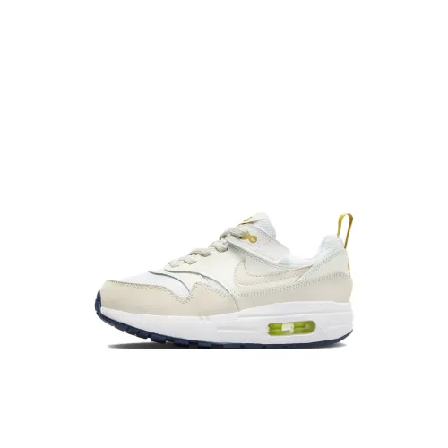 Nike Air Max 1 Anti KICK Low Топ Детские беговые кроссовки Экрю Children Возраст 3-7 лет