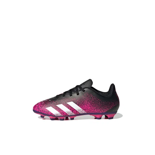 Adidas Predator Freak.4 Low Топ Футбольные бутсы Розовый Черный Детские