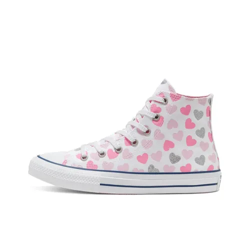 Converse Chuck Taylor All Star Hi High Топ Kids Кеды Розово-белый Подростки