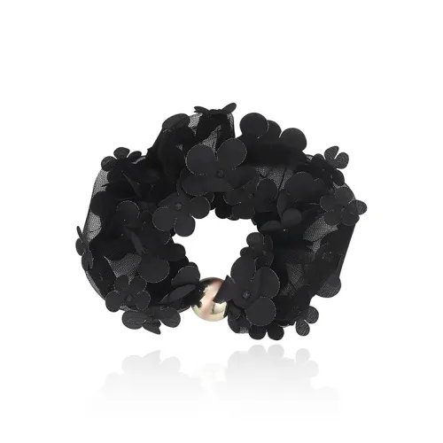 Yiru Ткань Бусины Резинка для волос Резиновая лента Женская