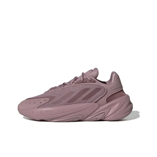 Adidas Originals Ozelia J Slip-resistant Abrasion-resistant Low Top Спортивная Повседневная Обувь Фуксия Подростки