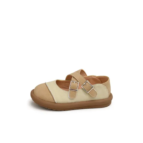 Budding Slip-resistant амортизаторы с устойчивостью к истиранию низкий топ детская кожаная обувь для малышей