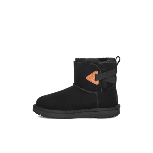 UGG Bailey Fle Сноубутсы Черный для детей 3-7 лет