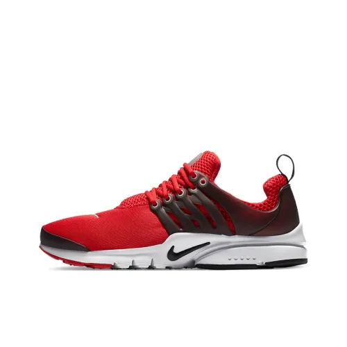 Nike Air Presto Low Топ Kids Lifestyle Shoes Черный Красный Подростки