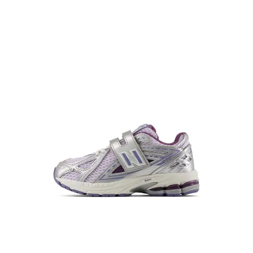 New Balance NB 1906R Амортизация Износостойкий Низкий Топ Детская Беговая Обувь Фиолетовая Серебряная Для Детей Возрастом 3-7 Лет