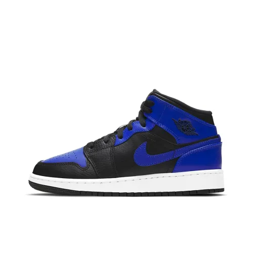 Jordan Air Jordan 1 Детские баскетбольные кроссовки MID Топ Унисекс