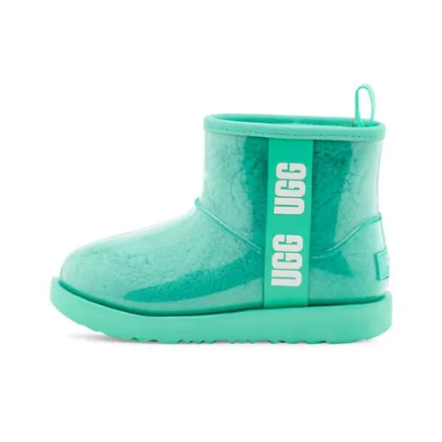 UGG CLASSIC CLEAR MINI Термический Водонепроницаемый Устойчивый к истиранию Зимние ботинки Аква-синий Подростки