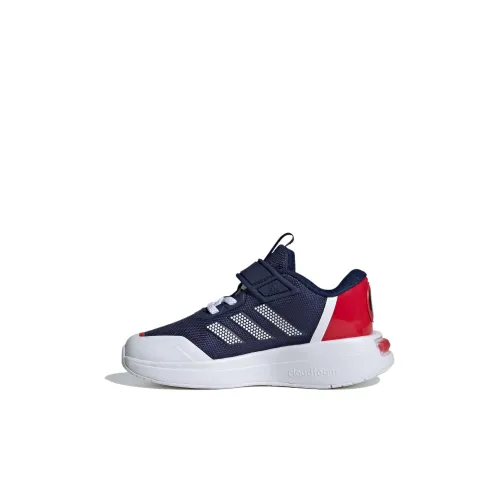 MARVEL'S CAPTAIN x Adidas AMERICA Racer Устойчивый к истиранию Дышащий Низкий Топ КIDS Lifestyle Shoes Синий Красный Детский