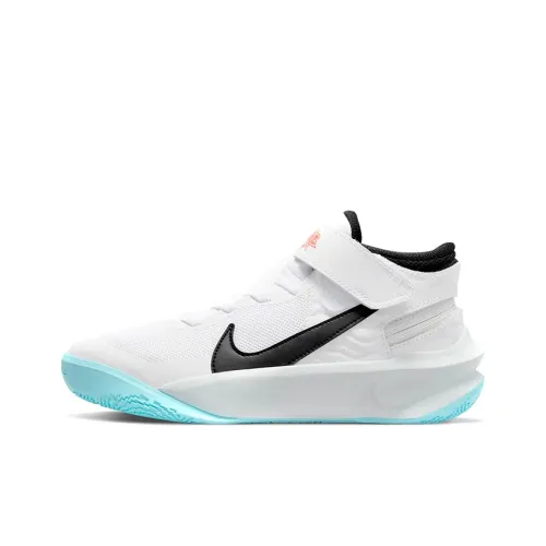 Nike Team Hustle D 10 Детская баскетбольная обувь, низкий топ, унисекс