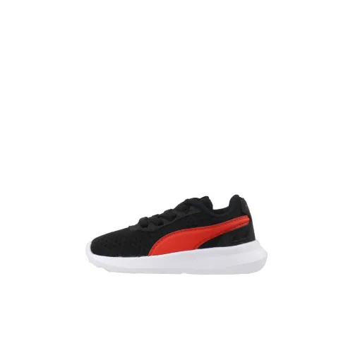 PUMA ST Activate AC Low Топ Обувь для малышей Черный Красный Infant And Toddler