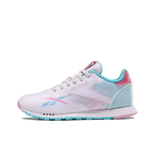 Reebok Classic Leather Детская беговая обувь с низким верхом для школьного возраста