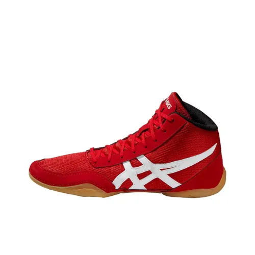 ASICS Matflex 5 Устойчивый к истиранию MID Топ Тренировочные Кроссовки для Детей Красный Подростки