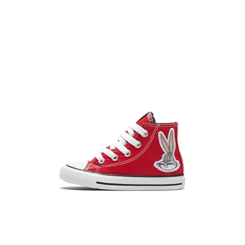 Bugs Bunny x Converse Chuck Taylor All Star High Топ Кеды Красный Infant и Toddler