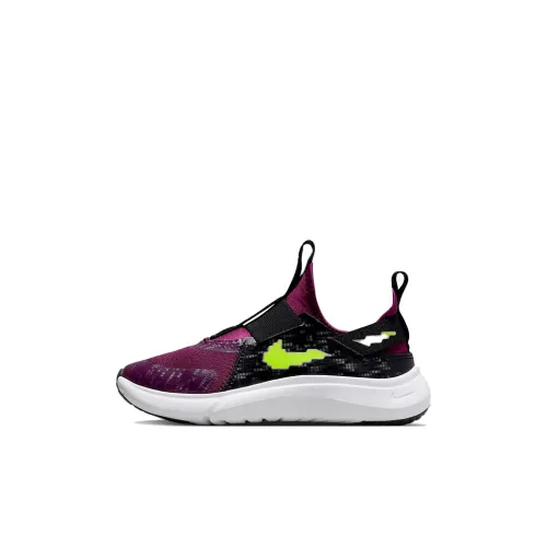 Nike Flex Plus SE Slip-resistant Амортизация Устойчивость к истиранию Легкий Низкий Топ Детская Беговая Обувь