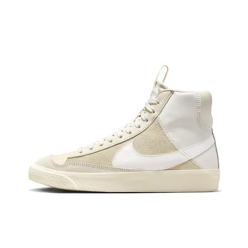 Nike Blazer '77 Аbrasion Resistant MID Топ Детские Скейтбординги Бежевый
